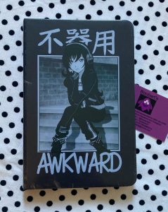 Awkward Lined Hardback A5 Notebook