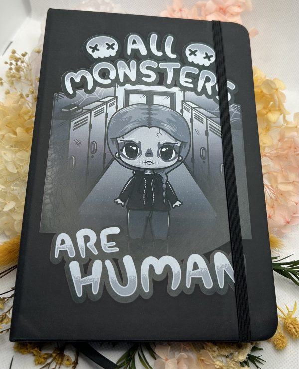 All Monsters Are Human Hardback A5 Notebook