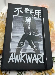 Awkward Lined Hardback A5 Notebook