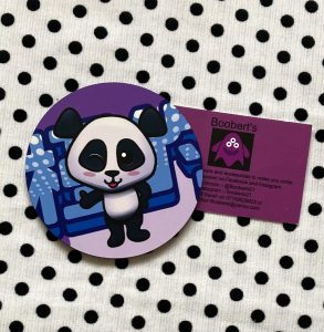 Blue Panda Coaster