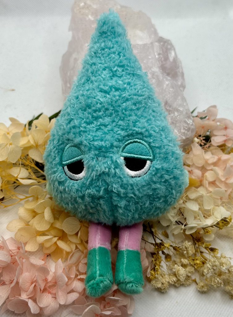 Aqua Green Raindrop Plush Teddy