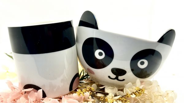 Kids Panda Bowl And Mug Set - Image 2