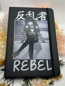 Rebel Lined Hardback A5 Notebook