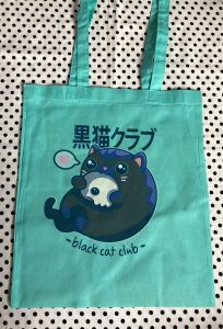 Black Cat Club Tote Bag