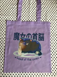 Lilac Head Of The Coven Tote Bag