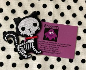 Skelly Cat Patch