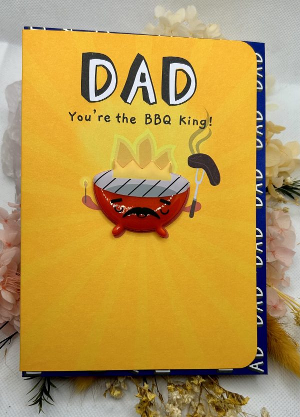 BBQ King Father’s Day Card
