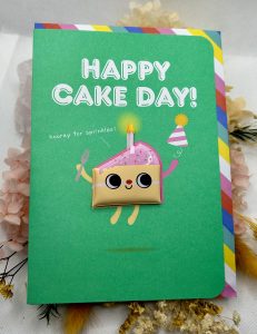 Happy Cake Day (Cake Magnet) Card