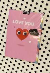 Love You (Heart Magnet) Card