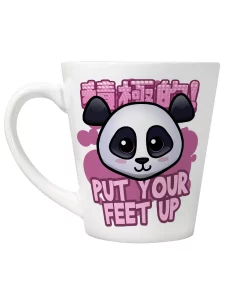 Put Your Feet Up Panda Mug