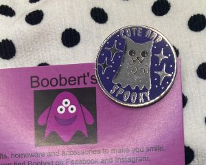 Cute and Spooky Enamel Pin Badge