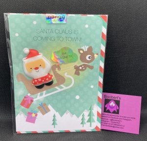 Santa Claus Is Coming To Town! (Santa Magnet) Christmas Card