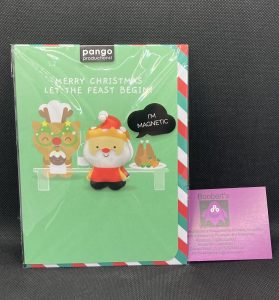 Merry Christmas (Santa Magnet) Christmas Card