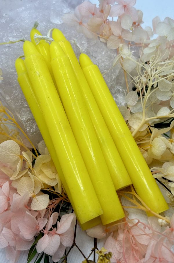 Yellow Success Spell Candles – Ritual & Manifestation Candles